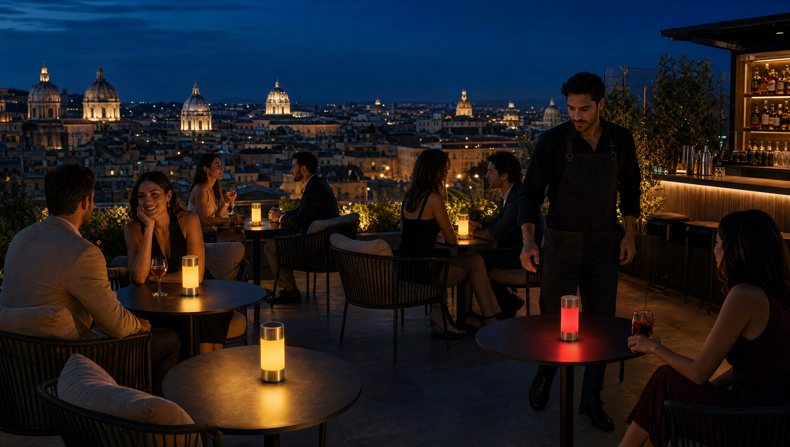 Rooftop bar